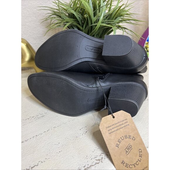 Frye And Co. Daxx Western Flare Braided Black Ankle Boot Women’s Size 10M - Picture 5 of 10